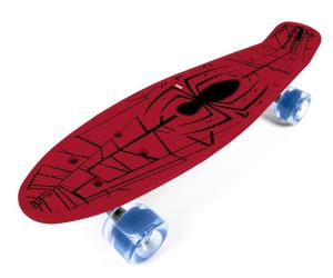 Skateboard - pennyboard Spiderman , Barva - Červená