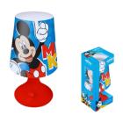Lampička stolní Mickey , Barva - Modro-červená