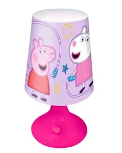 Stolní lampička Peppa Pig , Barva - Malinová