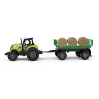 Traktor so zvukom a svetlom s vlečkou , Barva - Zelená