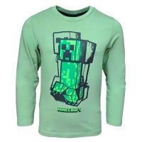 Tričko Minecraft Creeper zelená , Velikost - 116 , Barva - Zelená