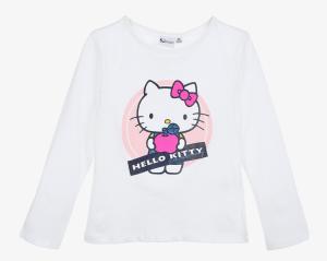 Triko s dlouhým rukávem Hello Kitty , Velikost - 98 , Barva - Biela