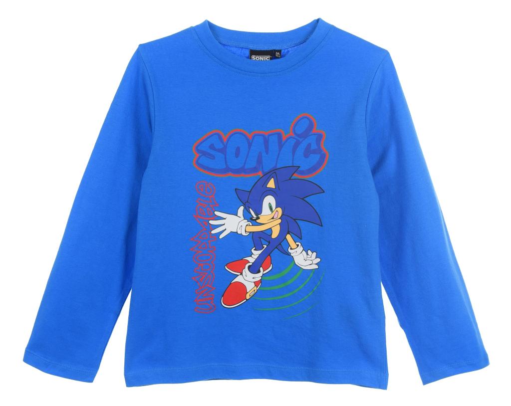 Tričko s dlhým rukávom Sonic