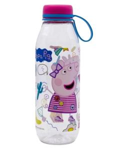 Tritánová fľaša Peppa Pig , Velikost lahve - 650 ml , Barva - Ružová