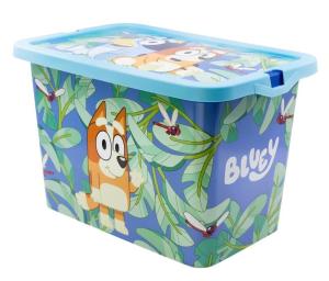 Úložný box na hračky Bluey , Barva - Modrá