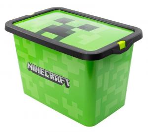 ÚLOŽNÝ BOX MINECRAFT , Barva - Zelená